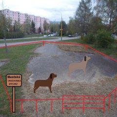 Komunitný park s jazierkom