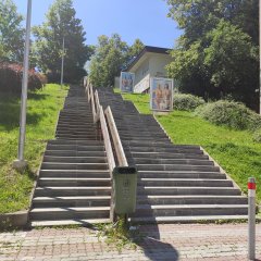 Schody ako galéria