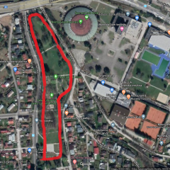 Bežecká dráha -park Ľ.Štúra